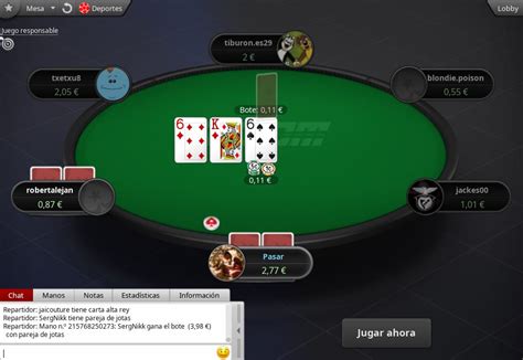  salas de poker online